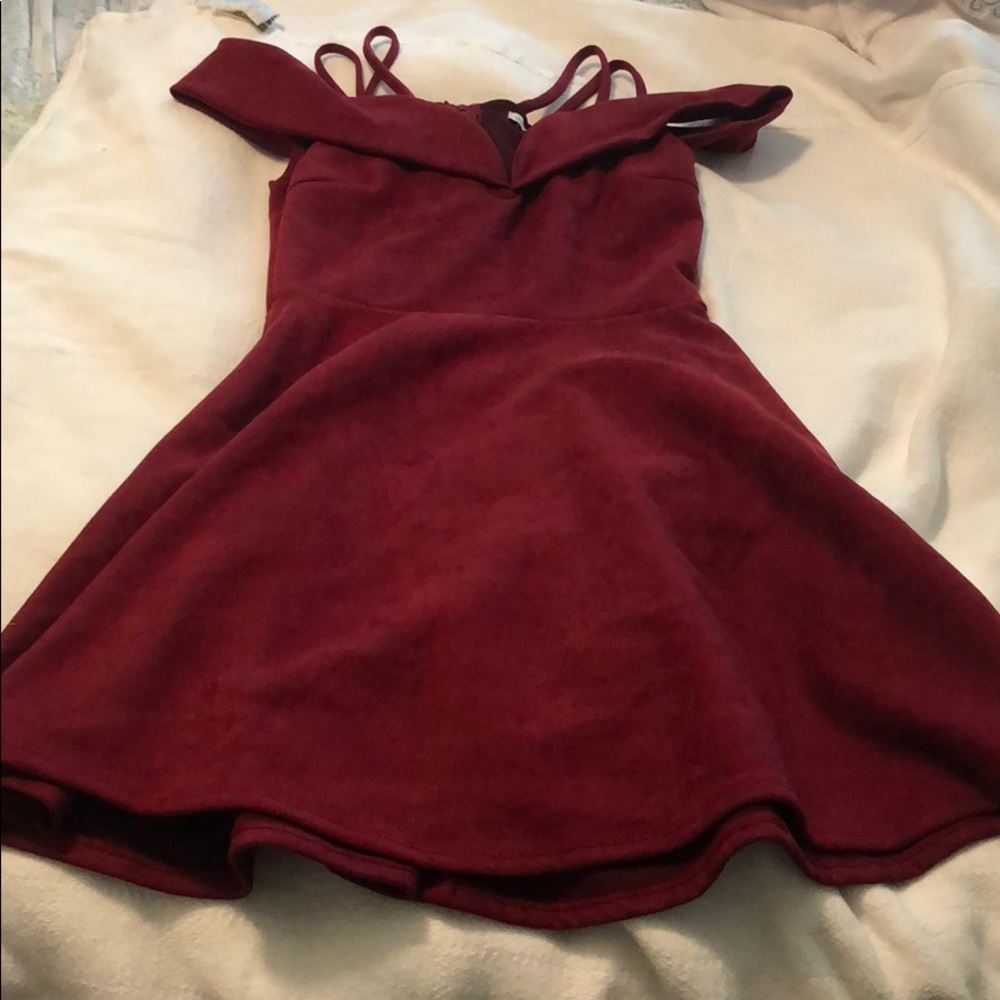 Off the shoulder dress